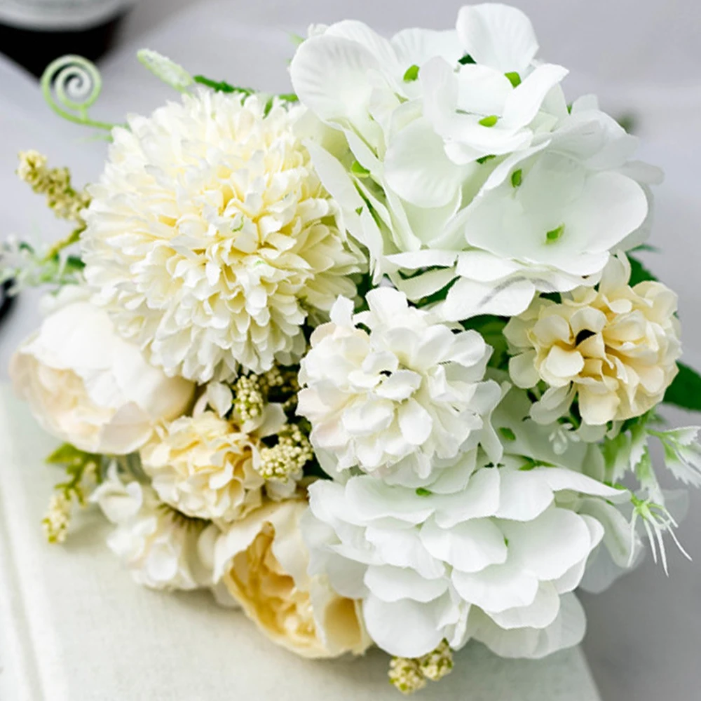 1 букет высокого качества имитация искусственного цветка розы сделай сам