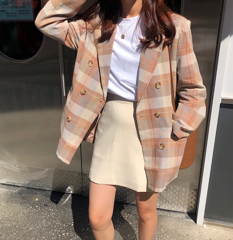 Южная Корея 2021 Новинка Ранняя весна жизненный женский Универсальный костюм