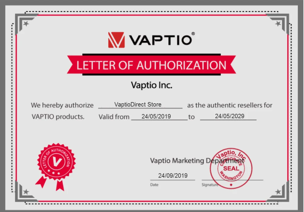 【Рождественская Подарочная коробка 】 【отправить Новогодний подарок 】vaptio PALO Kit Vape ручка с аккумулятором 1500 мАч электронная сигарета испаритель