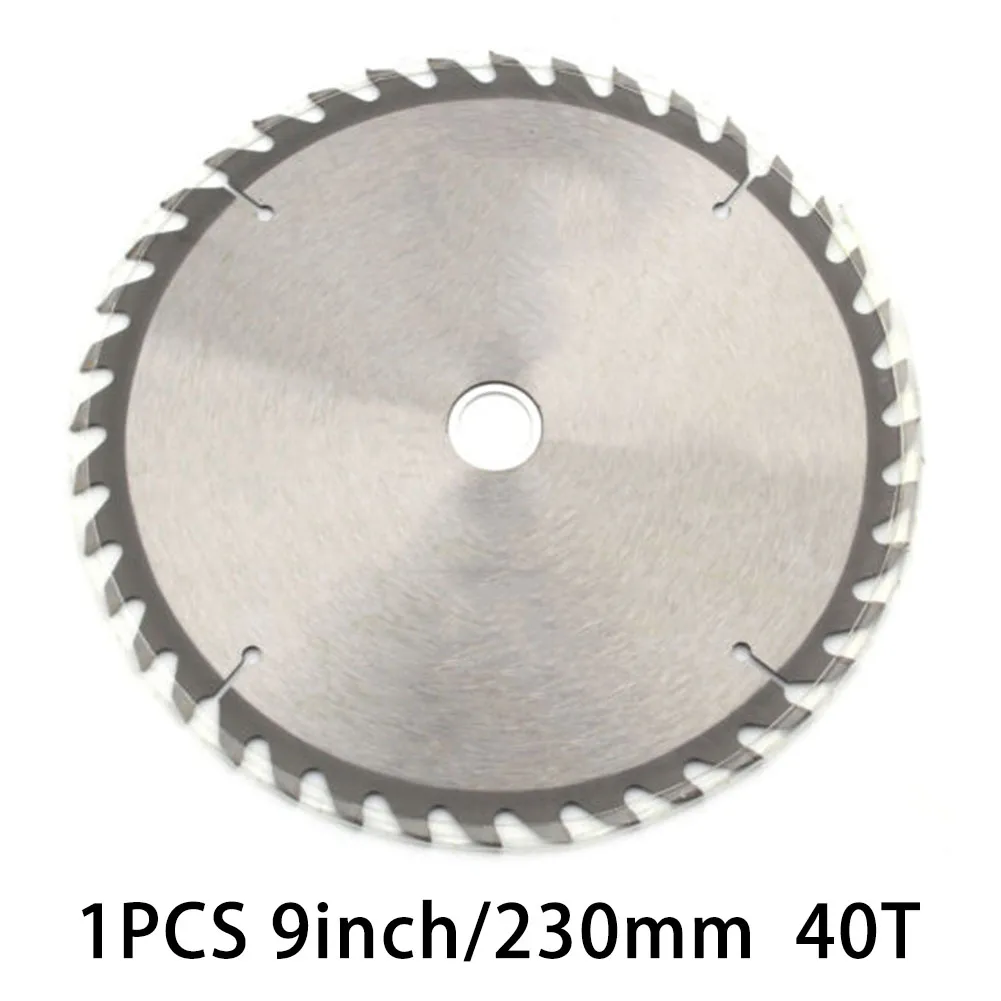 

1pc Circular Saw Blade 9 Inch 230mm 40 Teeth Carbide Alloy Cutting Disc Hand Tools For Wood Metel Cutter Rotary Tool Woodworking