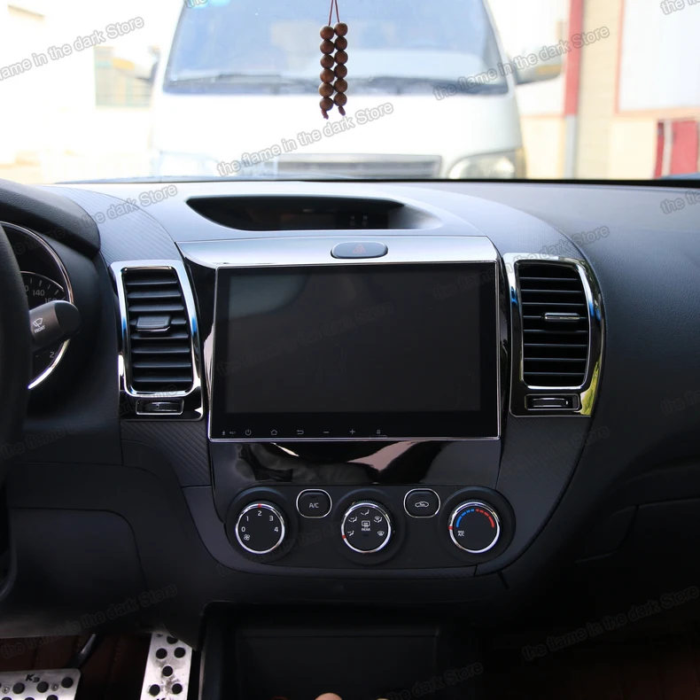 Lsrtw2017 приборной панели автомобиля боковые вентиляционные Планки для Kia K3 кіа Cerato