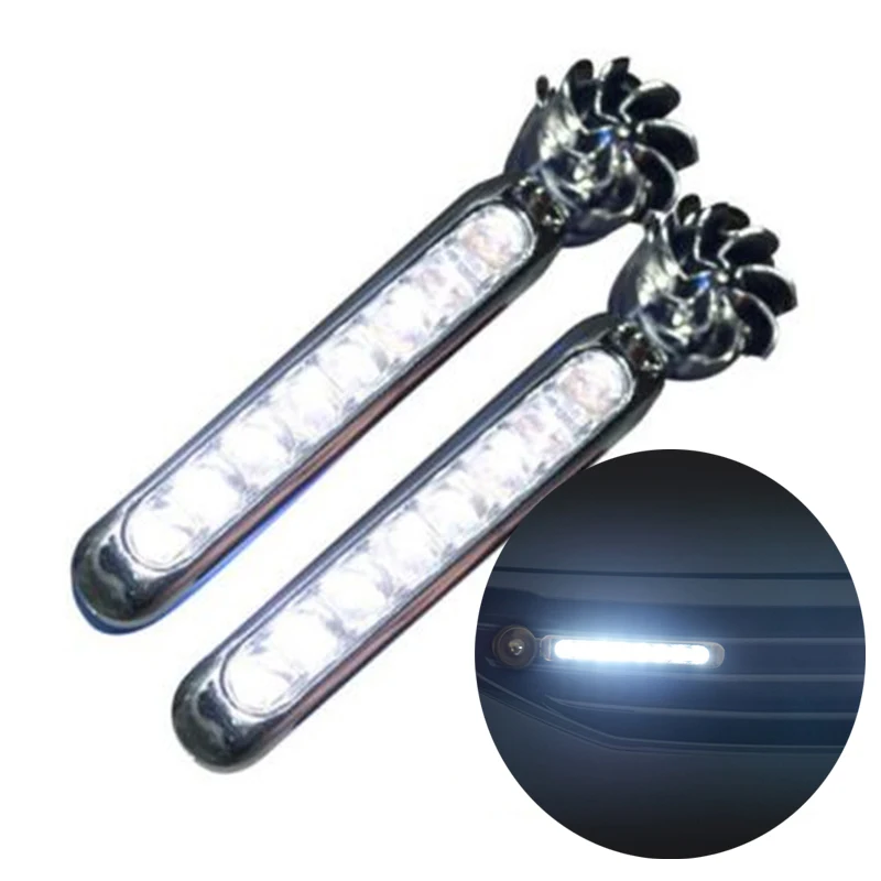 1 ветровой светодиодный светильник дневного света для Jaguar XF XJ XJS XK S TYPE X XJ8 XJL XJ6 XKR XK8