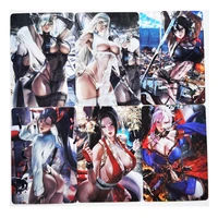 9pcsset acg beauty zumi mai shiranui mikasa refraction hobby collectibles anime game collection cards sexy girls