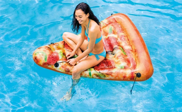 

6 Styles Giant Lie-on inflatable ice Cream Pool Floating Ball Swim Ring Giant Water Toy Swimming Adult Donut Air Mattress