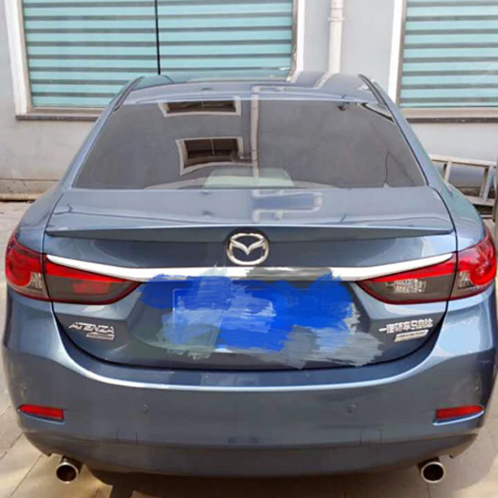 Для Mazda 6 ABS Праймер Автомобильный задний спойлер крыло для Atenza 2014 2016|spoiler wing|rear lip