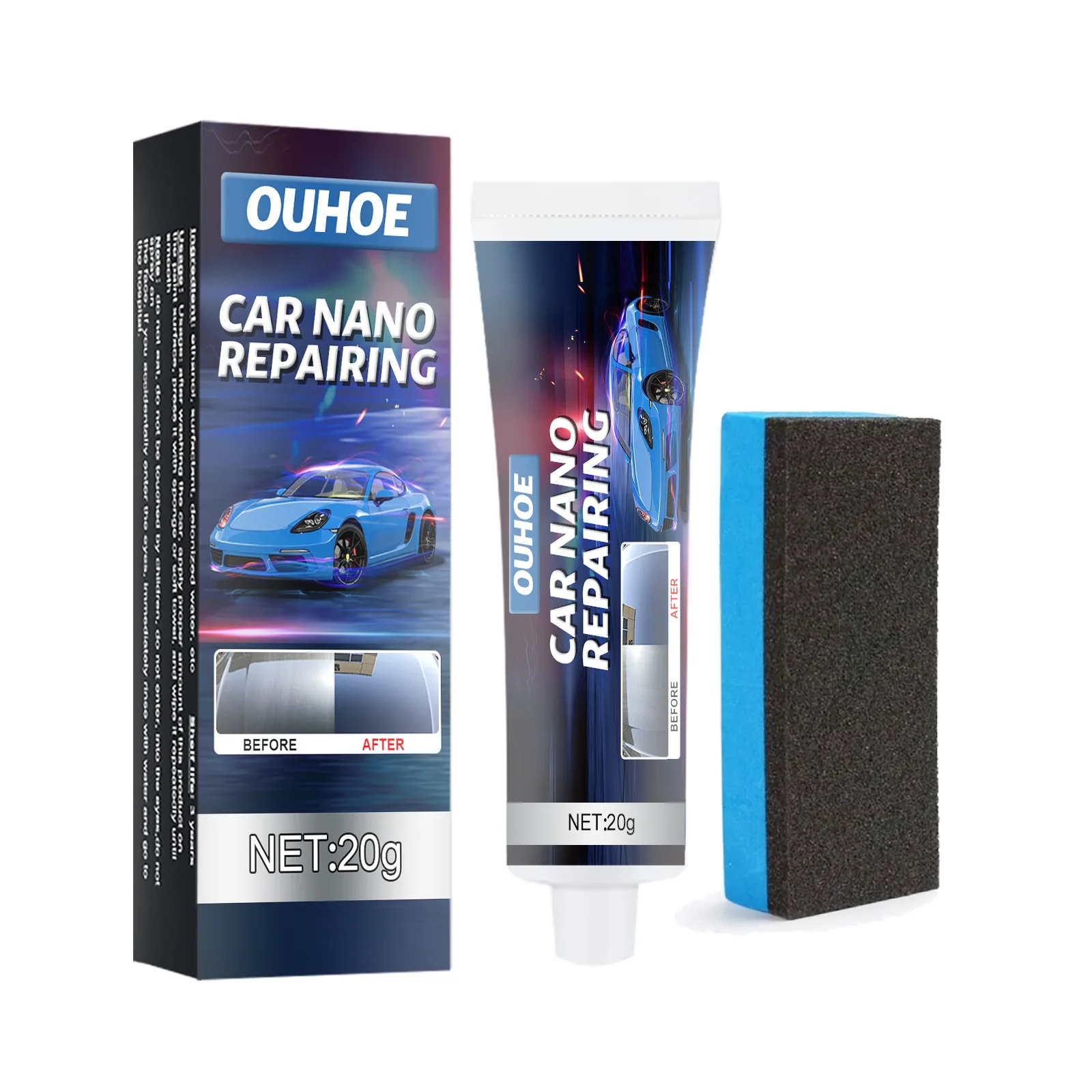 

Car Coating Liquid Wax Set Water Flooding Anti-Scratch Sealing Glaze Plating Crystal Wax XR-Hot