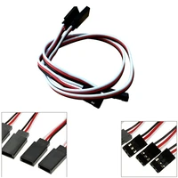 50pcslot rc servo extension cord cable wire female to male 150mm 300mm 500mm 1000mm lead