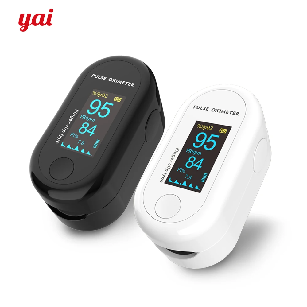 YAI медицинский палец пульсоксиметр для SPO2 PR Memter кислорода насыщения крови