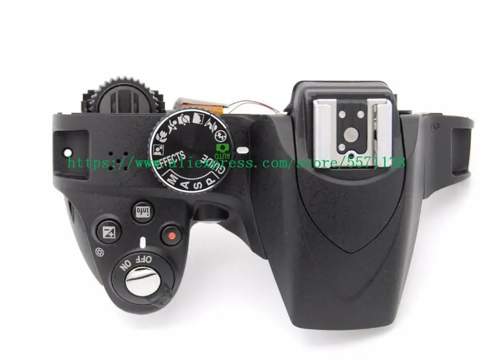 90% новая верхняя крышка со вспышкой и кнопками для Nikon D3300 открытая часть ремонта