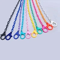 58cm 11colors acrylic adjustable mask lanyard ear holder rope hanger neck string chain mask chain glasses chain