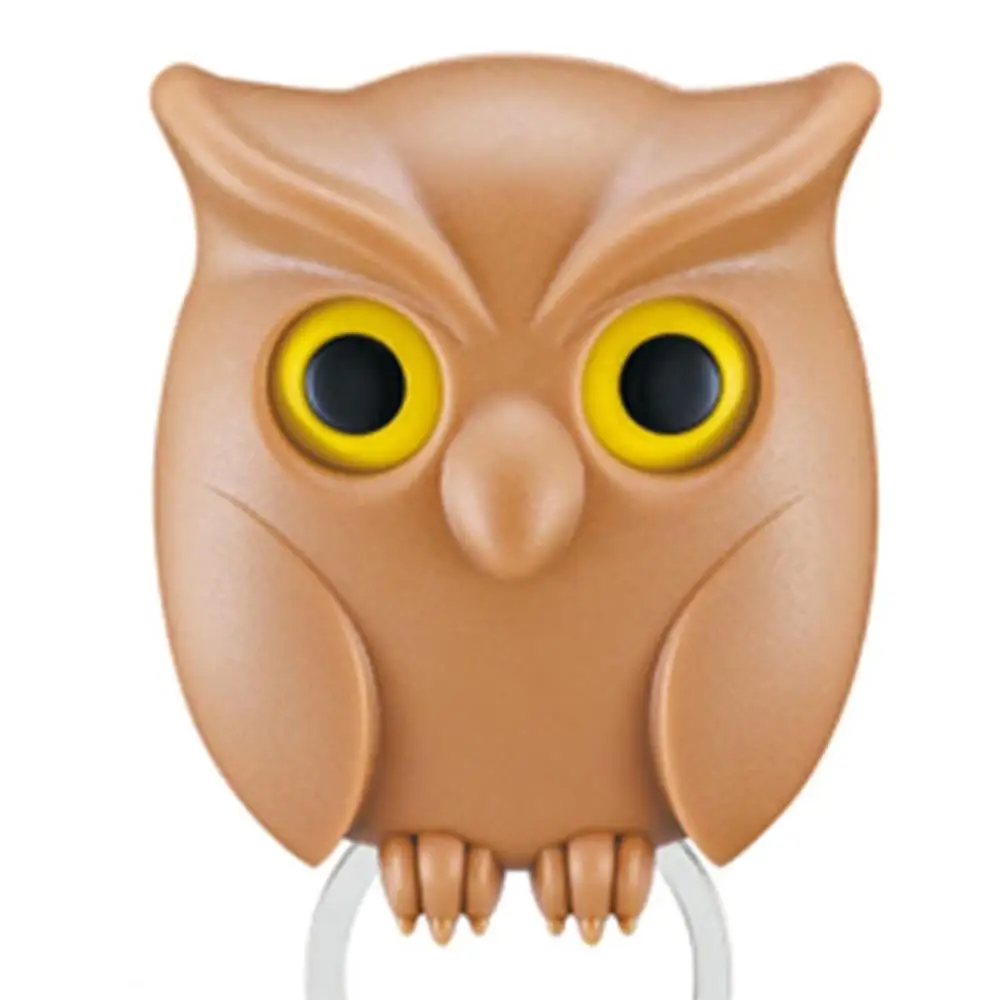 Брелок PINKSEE с мультяшной совой милый аниме Сова может открывать и закрывать глаза