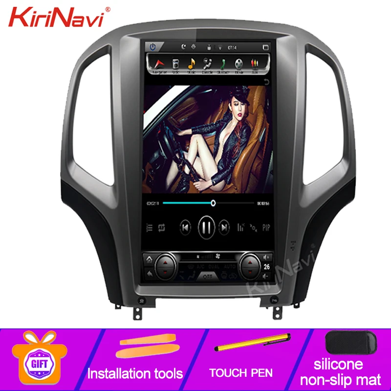 KiriNavi 1" вертикальный экран Tesla стиль Android Автомагнитола для Opel Astra J Buick автомобильный Dvd мультимедийный плеер Авто gps навигация