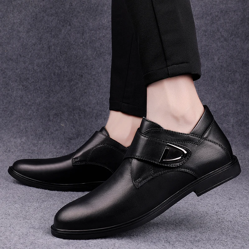 

Мужские зимние ботинки челси с мехом, теплые мужские ботинки, дизайнерские мужские классические ботинки из натуральной кожи аллигатора, му...