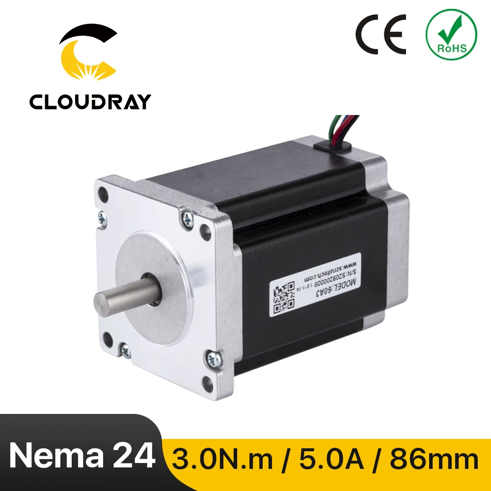 Nema 24 Motor Deslizante 60 mm Fase 3n. m 5a Motor Deslizante 4-cabo de Chumbo para Impressora 3d Cnc Gravura Máquina de Trituração Motor de passo