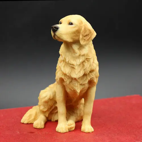 Фигурка собаки золотистого ретривера JJM фигурка животного украшение автомобиля
