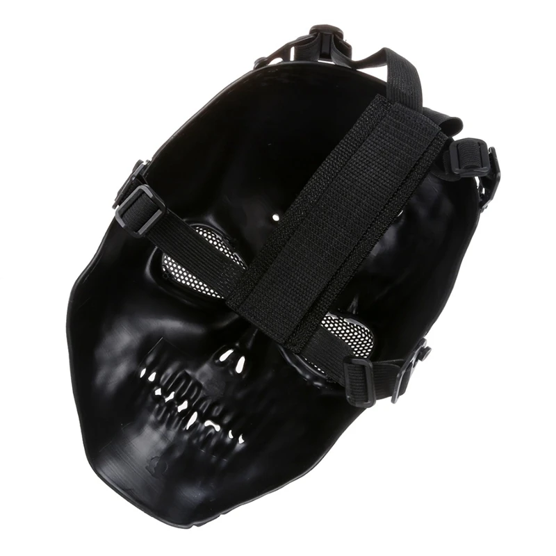 LHBL страйкбола маска череп полная защитная военный черный|Маски для вечеринки| |