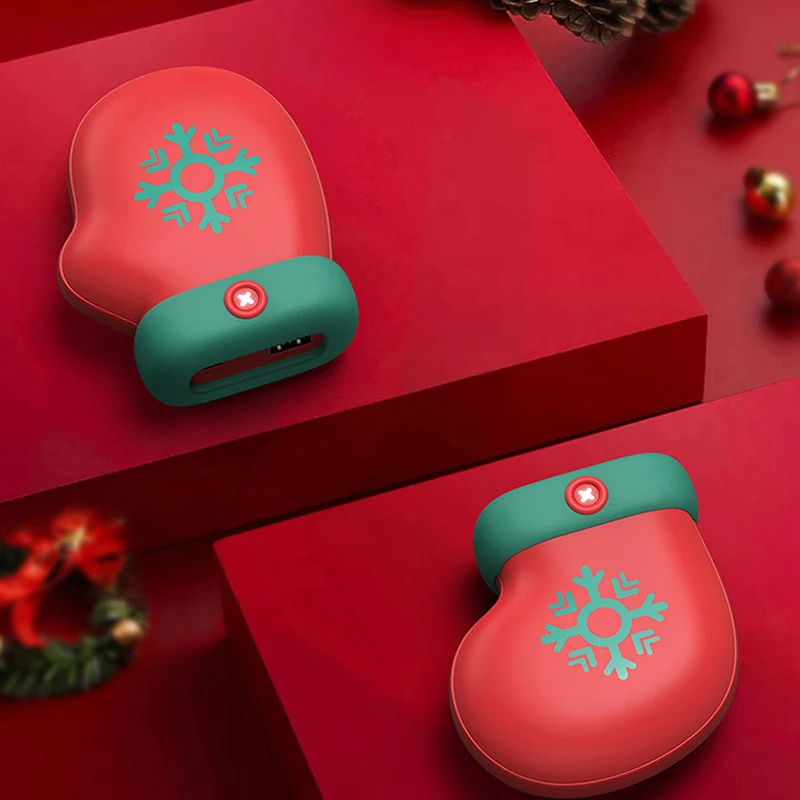 Перезаряжаемая грелка для рук 5000 мА/ч электронная портативная с мгновенным