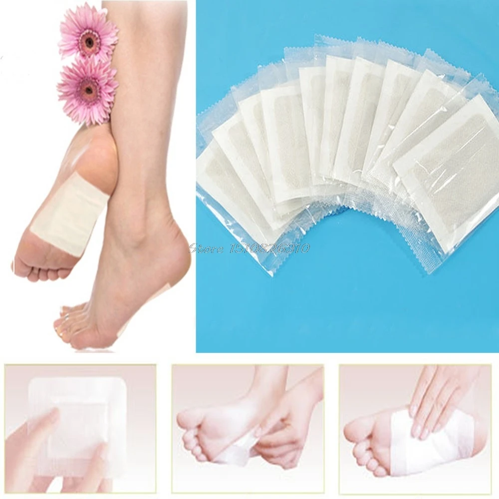

New Lot X 100 Premium Detox Foot Pads Patch Detoxify Toxins #Y207E# Hot Sale
