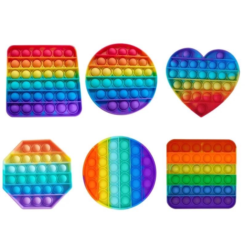 

Push Pops System Its Bubble Hot Air Balloon Car Color Fidget Toys Autism Special Needs Sensory Anti-stress Relief Toy Kids Toys