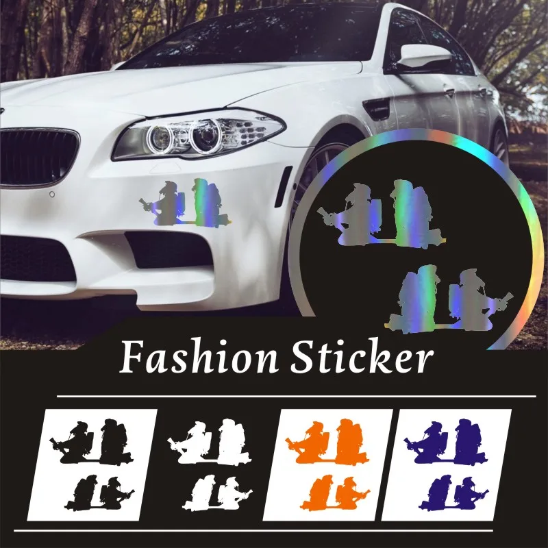 9 1*17 см наклейка на тело автомобиля забавная крутая 3D Автомобильная мультяшная