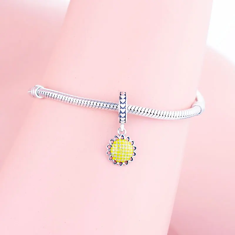 Подвеска шарм Женская для браслета серебро 925 пробы 2020|Бусины| |