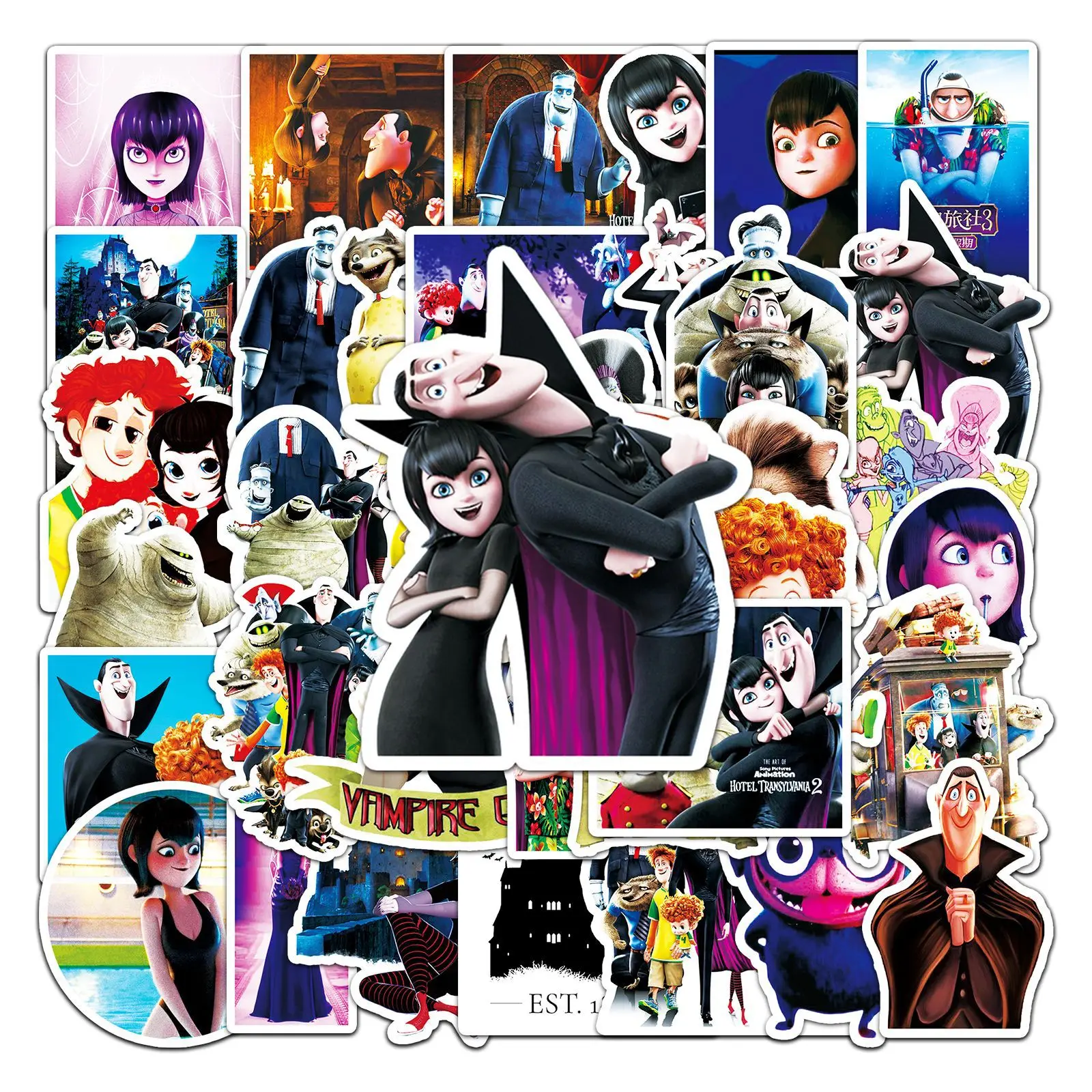 

10/30/50PCS Anime Elf Hostel Cartoon Graffiti Notebook Guitar Bike Skate Bike Gift Toy Waterproof Animation Sticker Wholesale