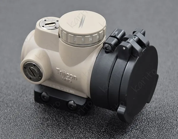 Тактический прицел для винтовки Trijicon MRO Style 1x с красной точкой и основанием
