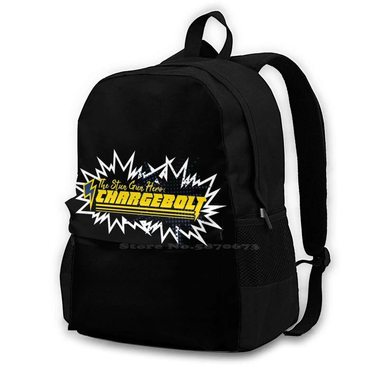 

Chargebolt Icon Large Capacity Fashion Backpack Laptop Travel Bags Chargebolt Denki Mha Electricity Thunderbolt Kaminari