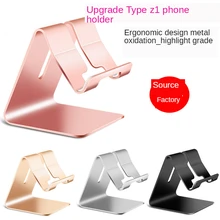New Folding Aluminum Alloy Charging Mobile Phone Holder Stand Tablet Holder Metal Holder Tabl Support Carrier For iPhone Samsung