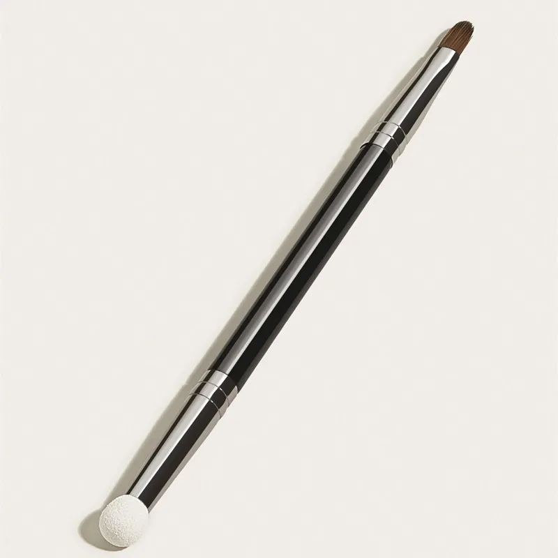 

1 Pcs Double Head Makeup Brush Eye Shadow Nasal Shadow Blush Doundation Powder Makeup Blush Cosmetic Blush Makeup Tool