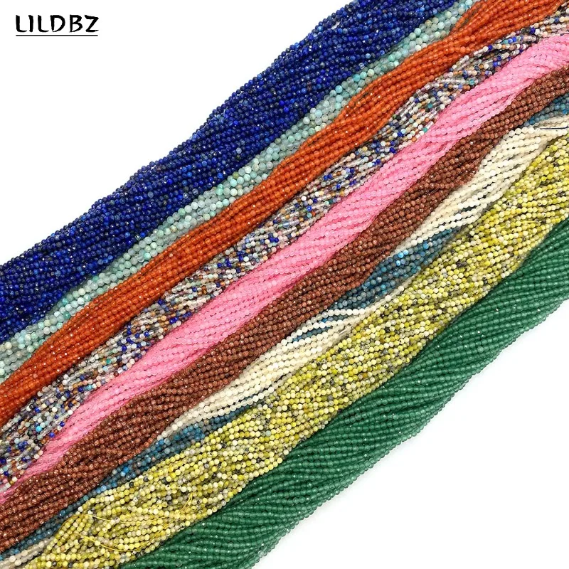 2 мм 3 4 граненые бусины из натурального камня | Украшения и аксессуары