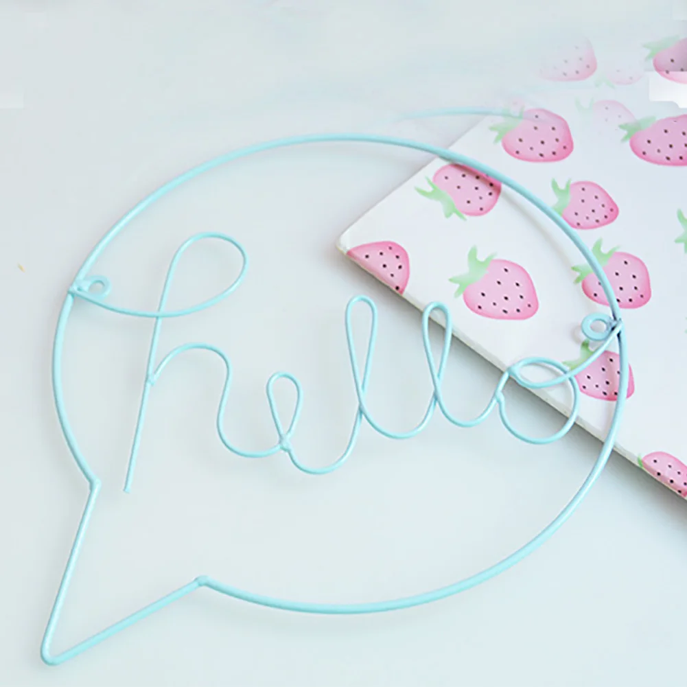 Здравствуйте буквы дверь окно Подарочный фон знак приветствия подвесная Фреска