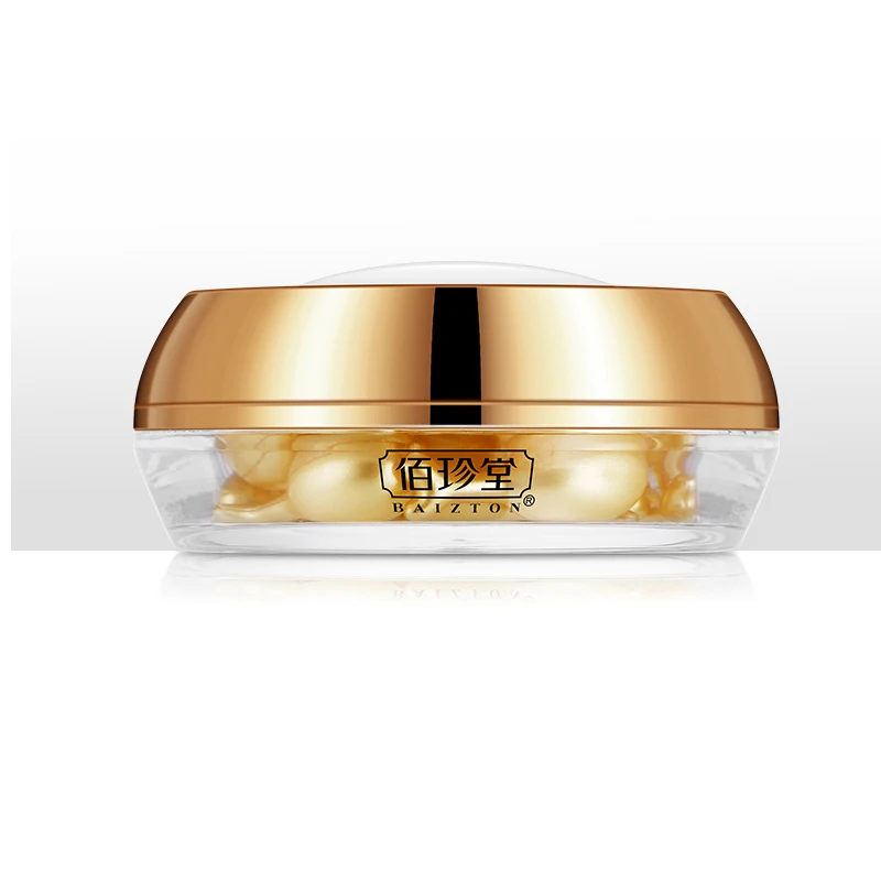 

30Pcs/Bottle Gold Peptide Face Essence Capsule Moisturizing Placenta Anti-aging Essence Moisturizing Face Care