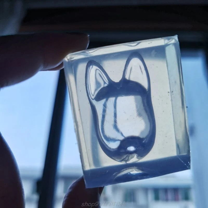 Силиконовая форма сделай сам для смолы гибкие лисы маска ювелирных изделий из