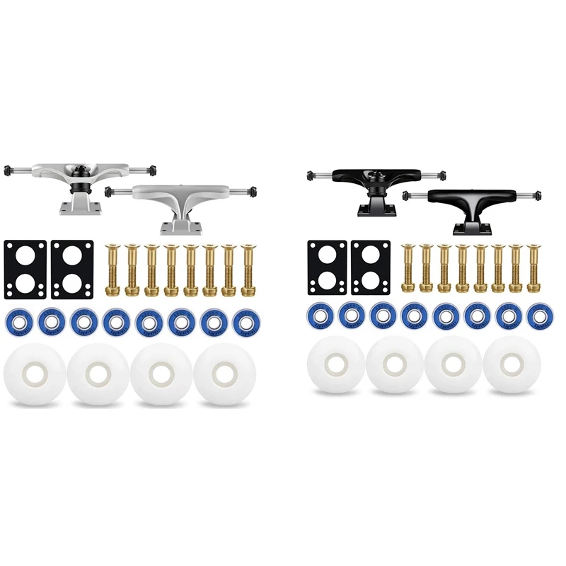 

HOT 52mm Skateboard Wheel,5.0 Skateboard Truck,ABEC-11 Skateboard Bearing,Skateboard Riser Pad,Skateboard Accessories