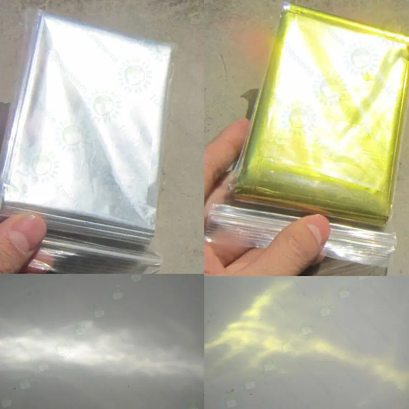 Аварийное термальное Одеяло складной светоотражающий Зонт многоразовый