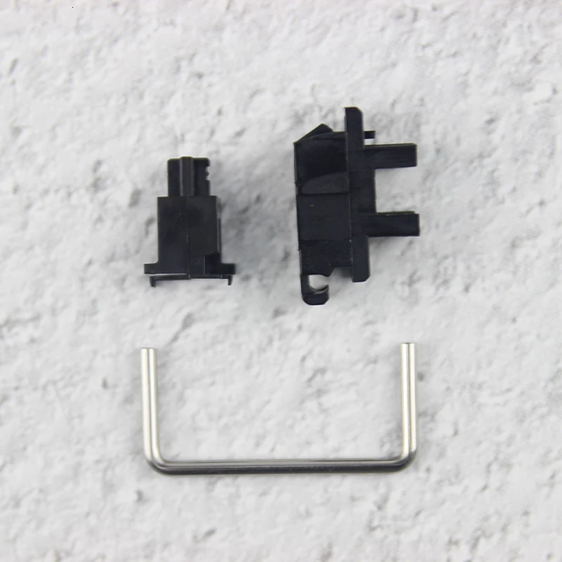 

Black Steel Plate Stabilizers Axis Customization Mechanical Keyboard Plate Mount For Mechanical Keyboard