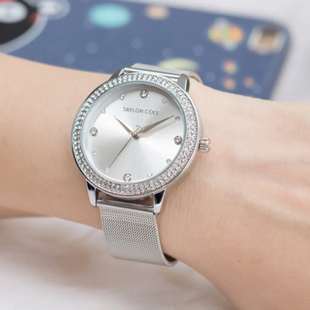 Женские наручные часы Taylor Cole модные брендовые повседневные кварцевые с