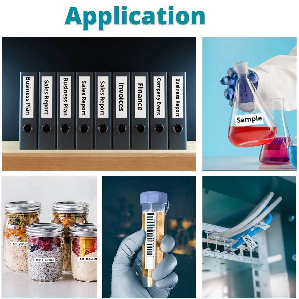 A ABColor XR-12X Labels 12mm Black on Clear Label Tape Cartridges for CASIO KL-60 KL-120 KL-300 Maker | Компьютеры и офис