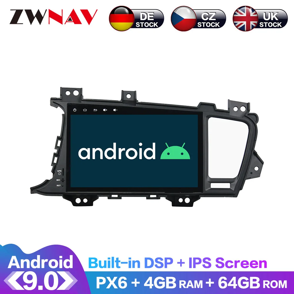 

Android 10 For KIA Optima K5 2010 2011 - 2015 IPS Screen PX6 DSP Car No DVD GPS Multimedia Player Head Unit Radio Audio Stereo