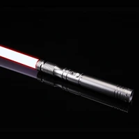 saberfeast cosplay lightsaber rgb dueling laser saber 1 inch blade metal handle foc coupler toys halloween cosplay gift ts013