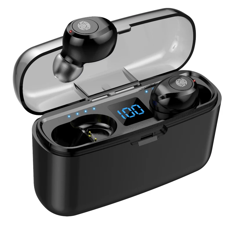 TWS-наушники F9 с поддержкой Bluetooth и светодиодным дисплеем | Электроника