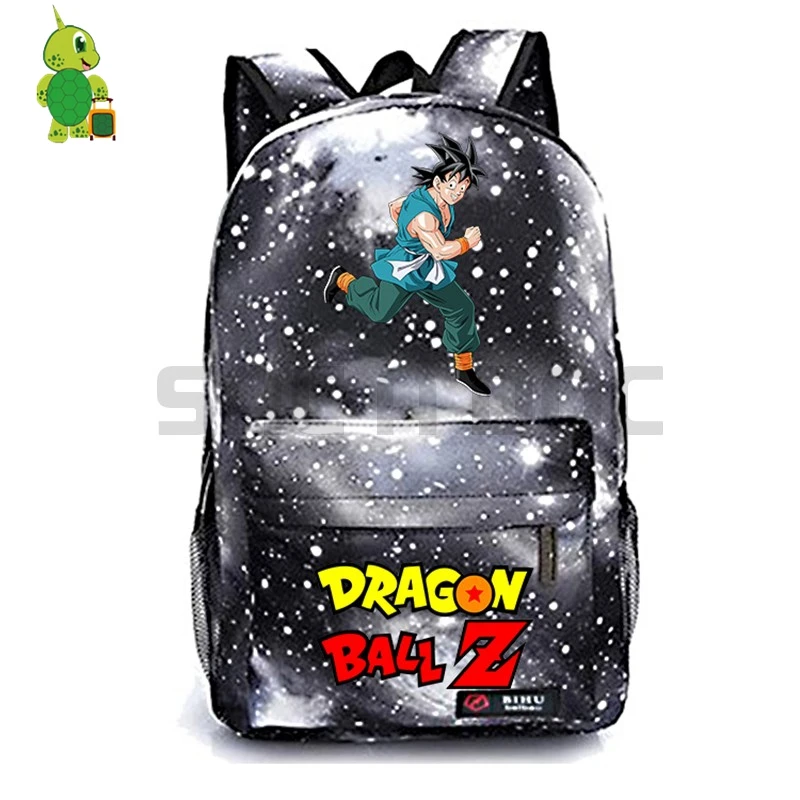 13 Mochila Dragon Ball Z рюкзак Goku Super Saiyan для мальчиков и девочек рюкзак для подростков школьные сумки галактика Звездная ночь дорожная сумка - Цвет: 13
