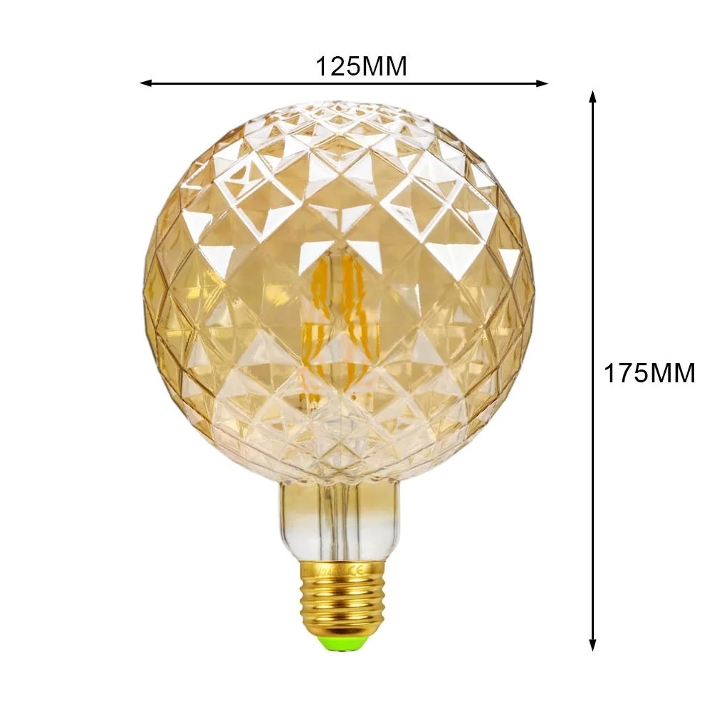 

IWHD LED лампа Эдисон тёплый белый 4Вт