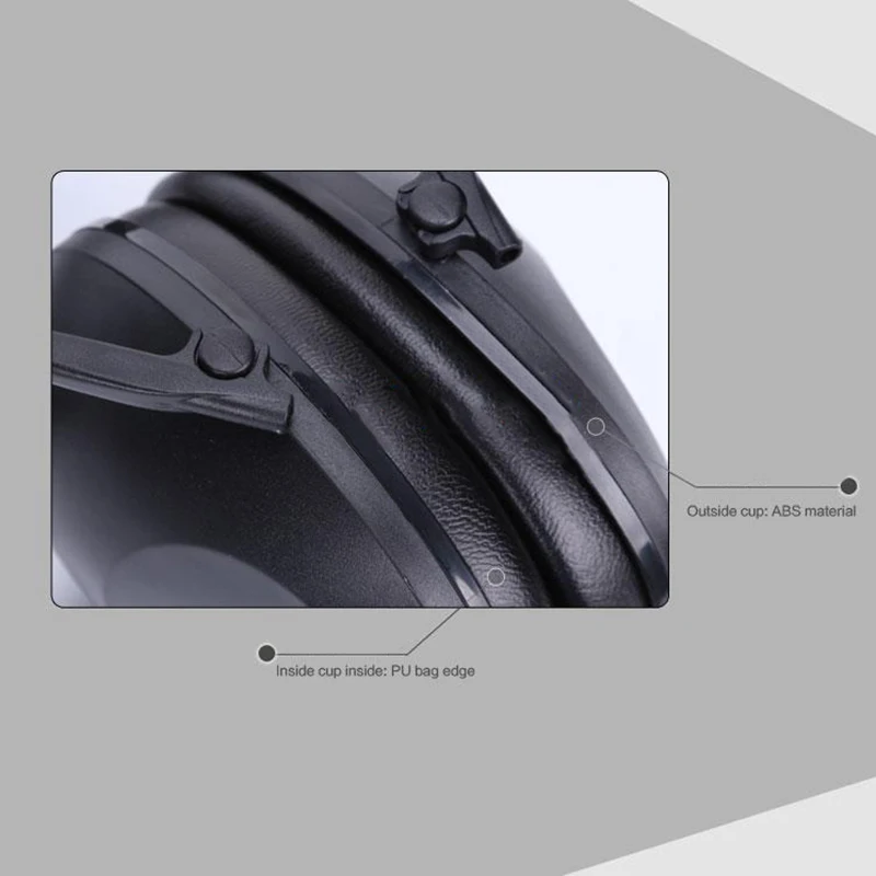 Военная Тактическая электронная съемка наушник анти-шум наушники Звук усиления