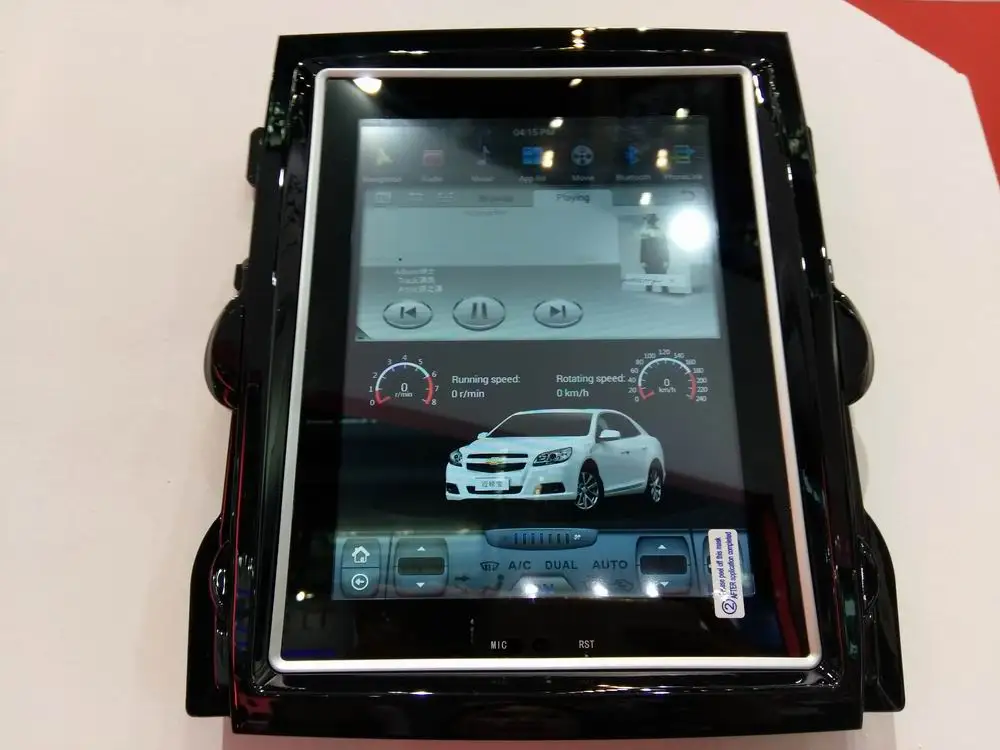 10 4 дюймовый вертикальный экран Tesla Style Android 9 0 автомобильный DVD GPS навигатор плеер