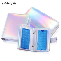 sml laser nail art printing template card bag nail stamping plate bag case folder manicure tool stamp stencil holder 30