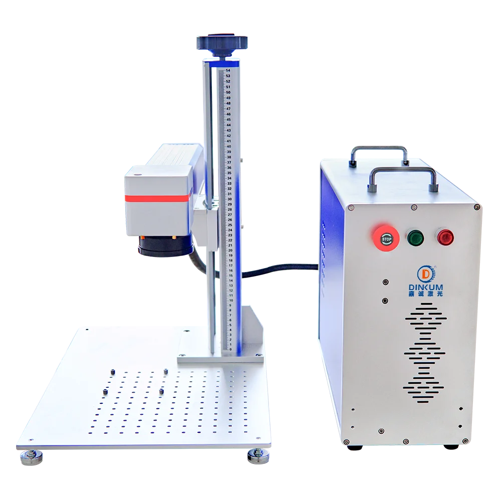 Небольшой металлический гравировальный шкаф Mopa 20 Вт волоконная лазерная