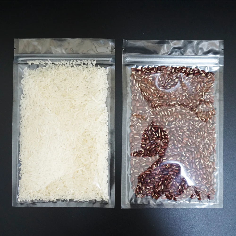 100pcs X 16*24cm High Translucency Clear Reclosable Zip Lock Plastic Bag Clarity Pack Socks/Pants Pouch Zipper Grip Seal | Дом и сад