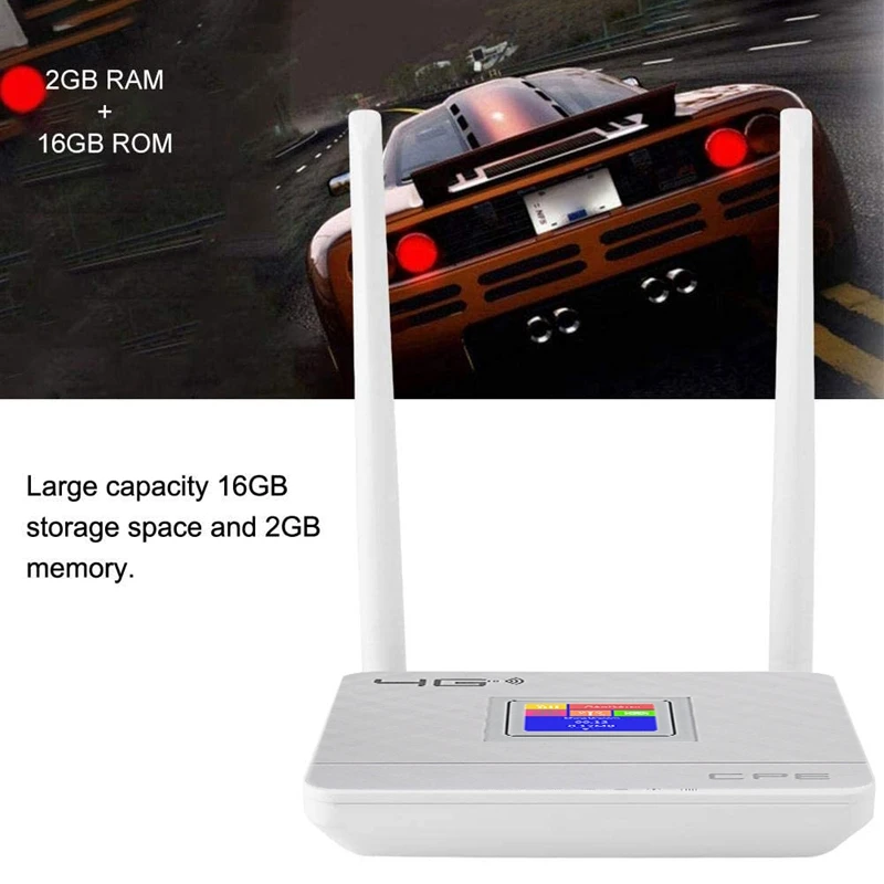 

3G 4G LTE Wifi Router 150Mbps Portable Hotspot Unlocked Wireless CPE Router with Sim Card Slot WAN/LAN Port